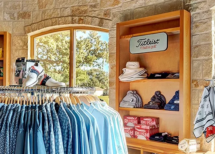 Inside the Alsatian Pro Shop