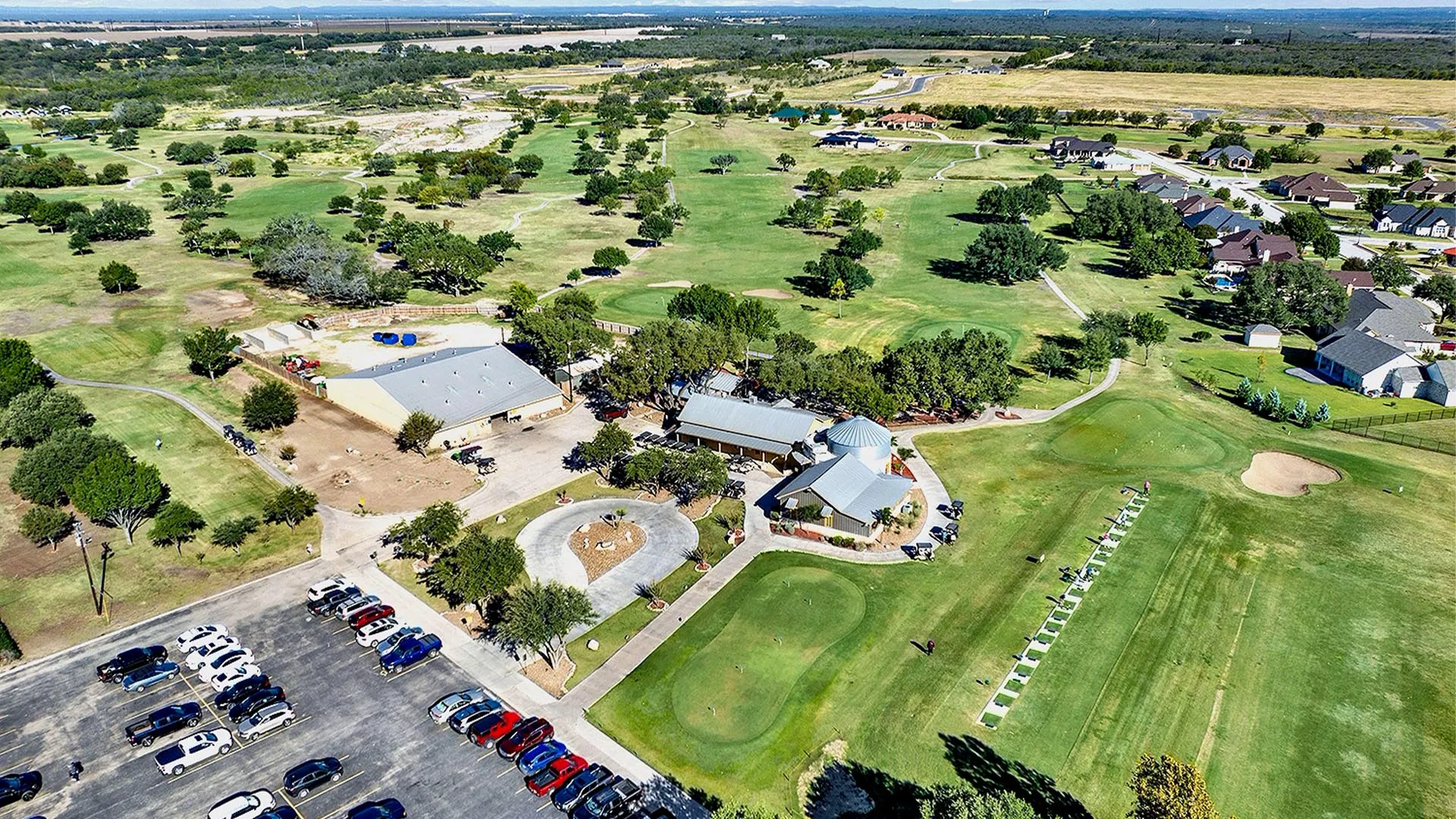 Aerial view of Alsatian Golf Club